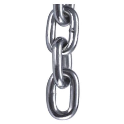 China 6mm 8mm Short Link Galvanised Chain DIN 5685 Chain 500N - 21200N for sale