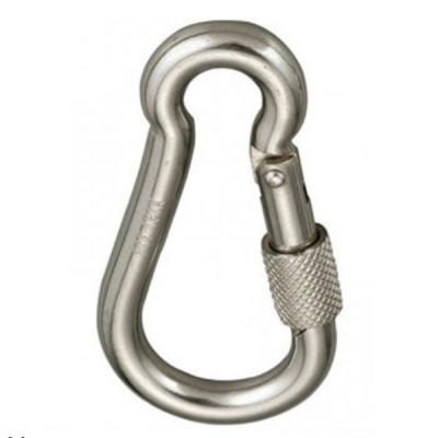 China DIN5299 Stainless Steel Rigging Hardware Stainless Steel Snap Hook With Nut for sale