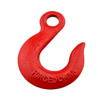 China Drop Forged Spring Snap Hook Carbon Steel Eye Slip Hook H324 for sale