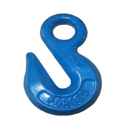 China Alloy Steel Clevis Eye Grab Hook Carbon Steel Zinc Plated G80 HA 323 for sale