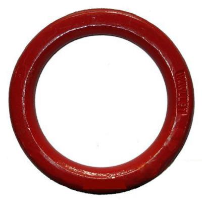 China Alloy Steel Forged Round Ring Weldable D Rings 3/8”- 2” for sale