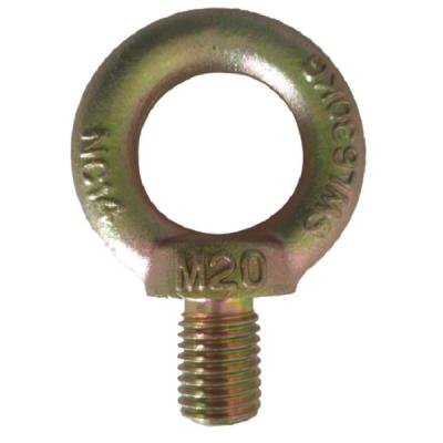 China Galvanized Forged Eye Bolt Carbon Steel JIS1168 Galvanized Eye Bolt M5 - M100 for sale
