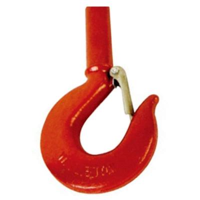 China 0.21kg - 1.04kg G80 Hook Zinc Plated US Type Shank Hook With Latch for sale