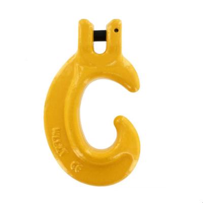 China Zinc Plated G80 Hook Special Clevis C Hook 7/8mm To 16mm for sale