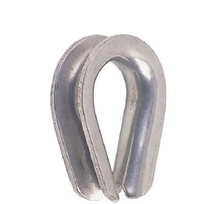 China Heavy Duty Wire Rope Thimble 1/4 Inch To 1 Inch for sale