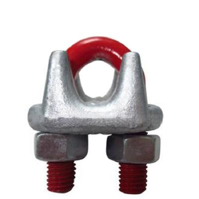 China Electric Wire Rope Clip U.S Type Carbon Steel Galvanized 1/8 Inch To 3-1/2 Inch for sale