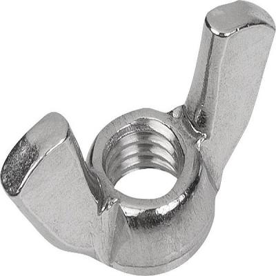 China Hot Dip Galvanized Forged Eye Nut G400 DIN315 Rectangular Wings for sale