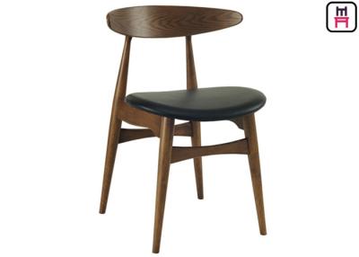 China Hans Wegner para Carl Hansen y la silla sin brazo de cuero de madera de Seater del restaurante del hijo de la ceniza de madera de las sillas en venta