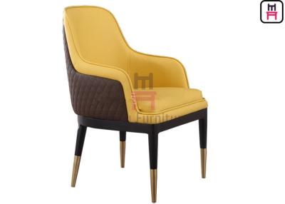 China High Back Wooden Dining Room Chairs Dual Color Luxury Oversize For Hotel / VIP Room for sale