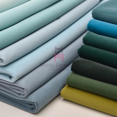 Chine Ignifugez la palette de couleurs 450g/M Velvet Linen de meubles de largeur de 1.8m à vendre