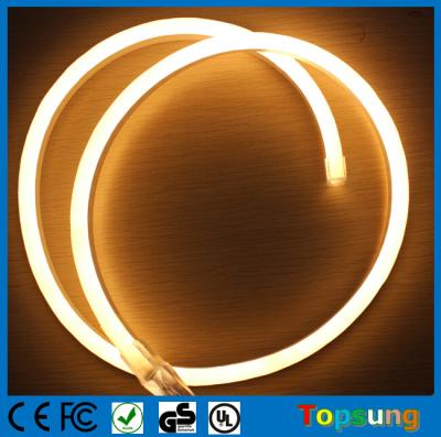 China Waterproof IP66 led rope neon light 8.5*17mm pink flex light for building for sale