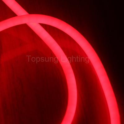 China Novo chegada LED de neon vermelho tubo redondo 100 LED 24v à venda