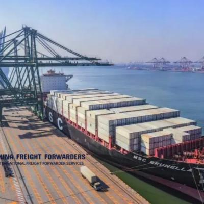 China 40GP 40HQ Sea Freight Forwarder Shipping Sea Cargo Services From China To USA for sale