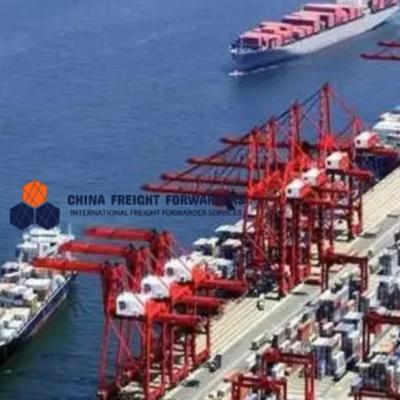 China 20GP 40GP International Ocean Freight Shipping From China To USA for sale