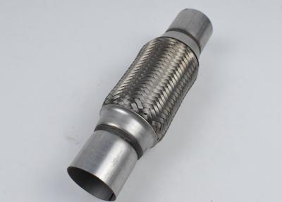 China 1.2mm exaustão de aço inoxidável Flex Pipe With Nipples de 2,25 polegadas à venda