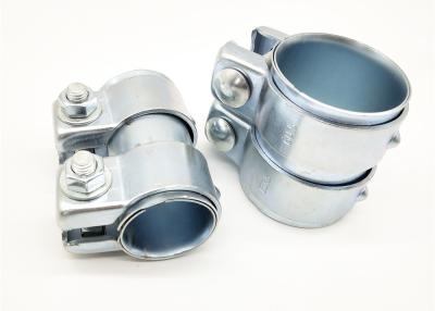 China 63.5mm Dia Zinc Plated Turbo Band Clamp Stainless Steel Exhaust Parts for sale