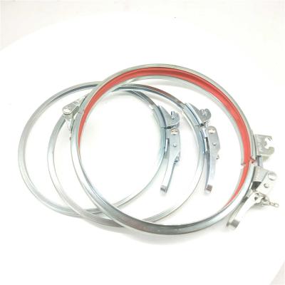 China ISO 100mm Dust Collection Stainless V Band Clamp for sale