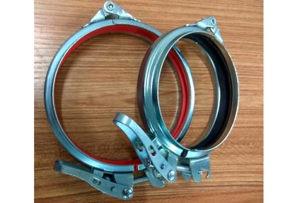 China Adjustable V Band Clamp 3.5 Inch For Industrial Ducting for sale