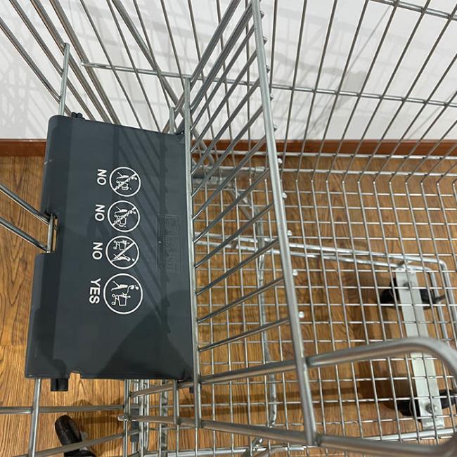 Australian Style Shopping Trolley - Side View