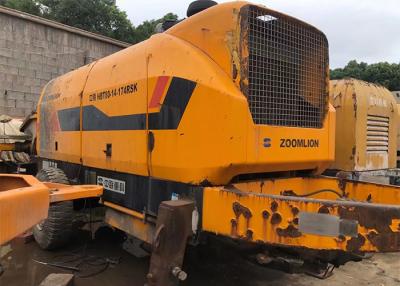 China Zoomlion HBT8014 220Meters Stationary Concrete Pump Mounted On Trailer Diesel Driven for sale