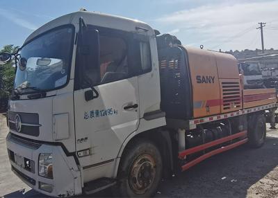 China 100M3/H SANY Used Concrete Trailer Pump 18Mpa With Diesel Engine for sale
