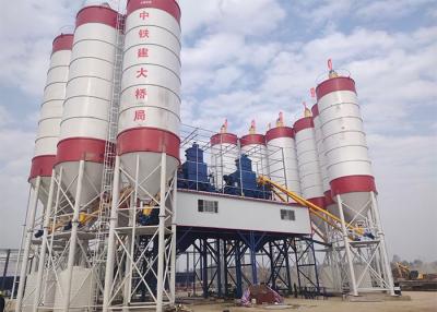 China 90m3/H HZS90 Concrete Batching Plant Dry Automatic Control System for sale