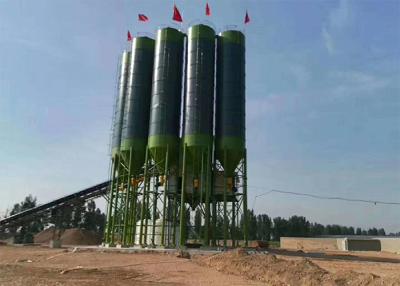 China Automatic Control HZS50 Concrete Batching Plant , Electric Cement Mixer Fixed for sale