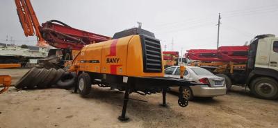 China Mobile Portable Used Trailer Mounted Concrete Pump 400M 115KW Stationary for sale