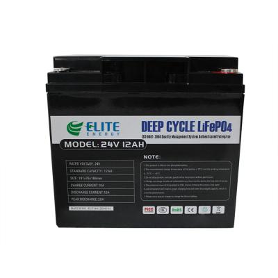 China Rechargeable 24V 12ah EV LiFePO4 Battery Pack For Energy Storage for sale