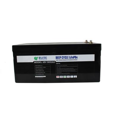 China Caravan 300Ah 12V LiFePO4 Battery Deep Cycle Lithium Battery Pack for sale