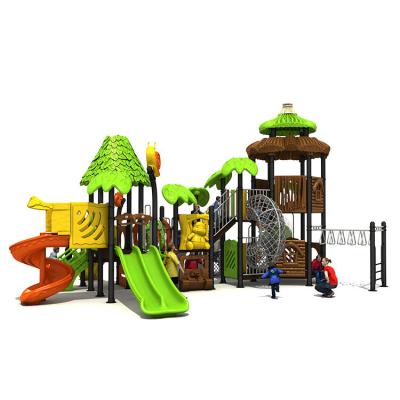 China Customized Outdoor Entertainment Playground Slide For Kids Play Plastic For Disabled for sale