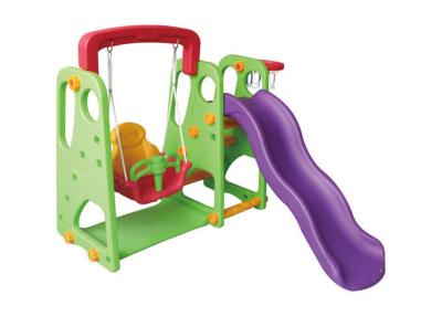 China Customized Color Childrens Swings And Slides Non Toxic For 3 - 12 Years Old for sale