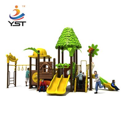 China Interesting Kids Outdoor Play Slide Galvanized Steel Pipe Easy Installation for sale