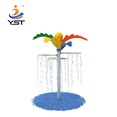 China LLDPE Material Commercial Water Park Equipment Four Leaf Ring Sprinkler for sale