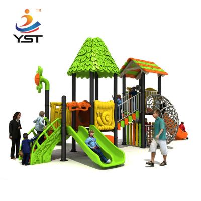 China diapositiva combinada colorida del patio de los niños del patio trasero de los 910cm en venta