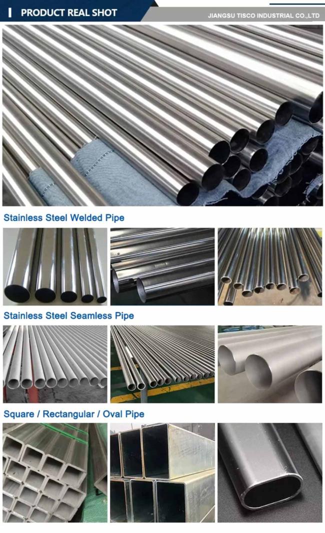 Stainless steel round pipe