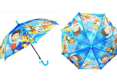 China Automatic Open Child Size Umbrella , Kids Umbrella Boys Fashion Design Printing for sale