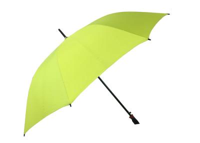 China Manual Open Close Mens Windproof Umbrella , Windproof Travel Umbrella Grip Plastic Handle for sale