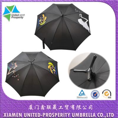 China Unique Design Custom Colour Changing Umbrella With Customize Printings for sale