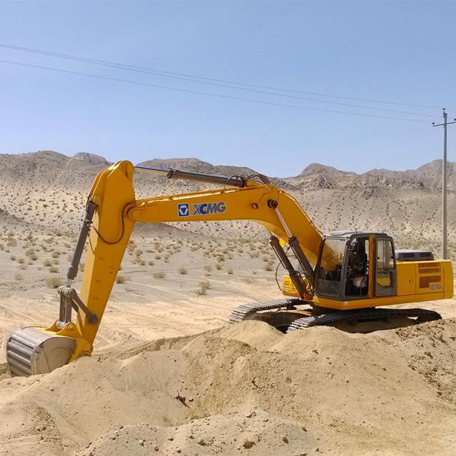 XE 200D XCMG Hydraulic Crawler Excavator With 21T Weight And 0x3M3 Bucket Capacity Weichai Engine