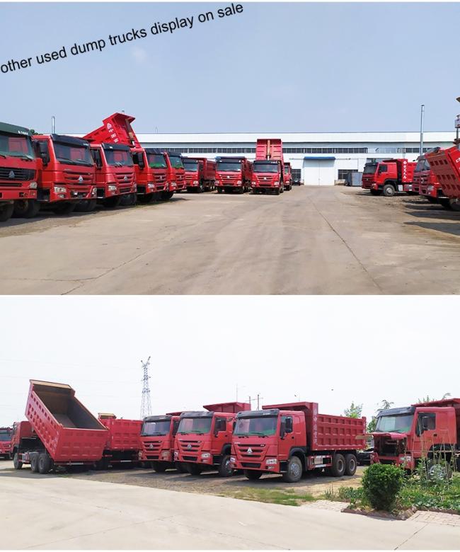 sinotruck good quality used 371HP 6x4 HOWO dump truck sells