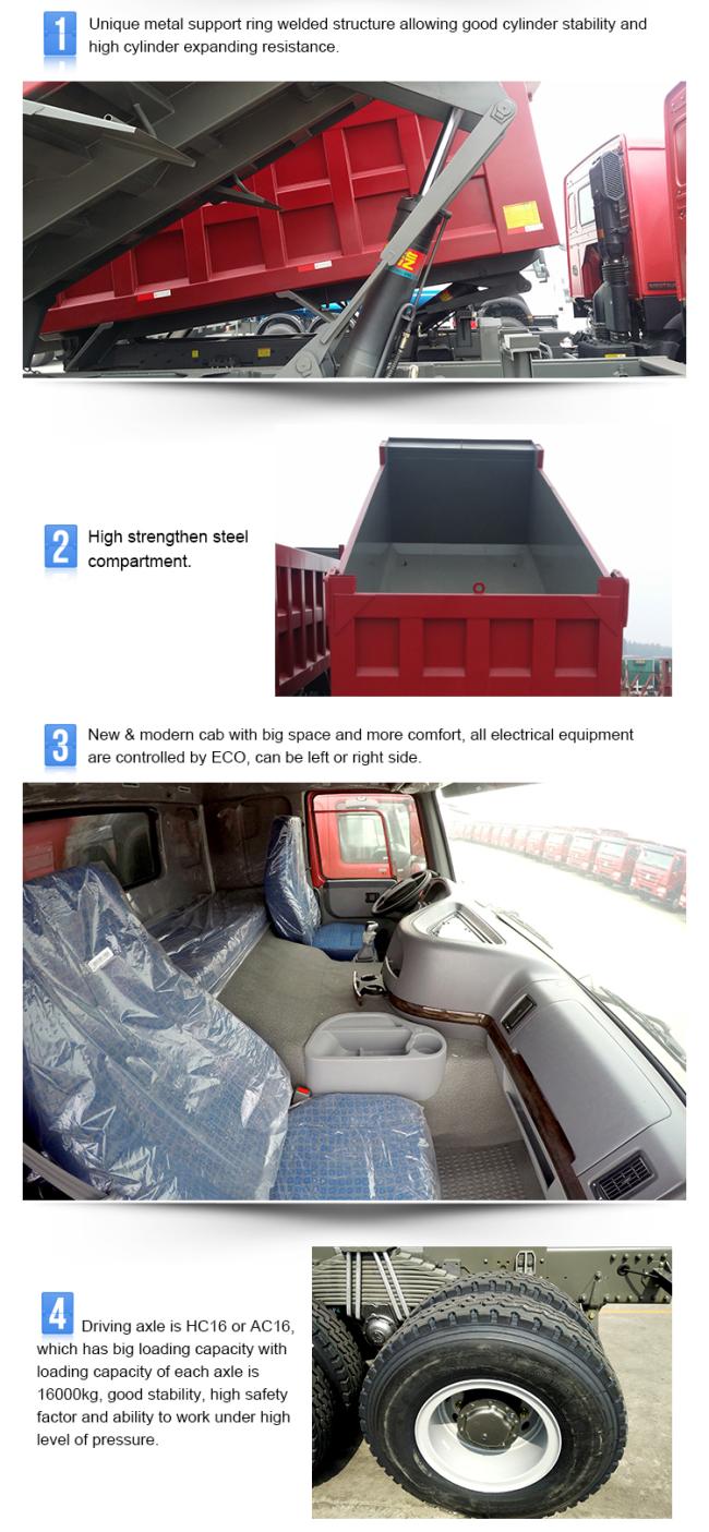 2018 NEW 371 hp Howo 6x4 mining dump truck 30 ton tipper truck