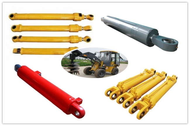 front end lifting dump truck telescopic hydraulic cylinder