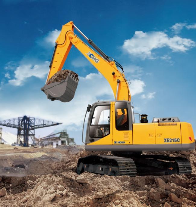 XCMG XE215C 21.5ton hydraulic Crawler Excavator hydraulic price for sale