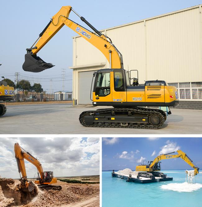 XCMG XE215C 21.5ton hydraulic Crawler Excavator hydraulic price for sale