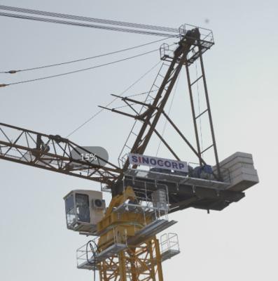 China Sinocorp Luffing Tower Crane Jib 12 Ton for sale