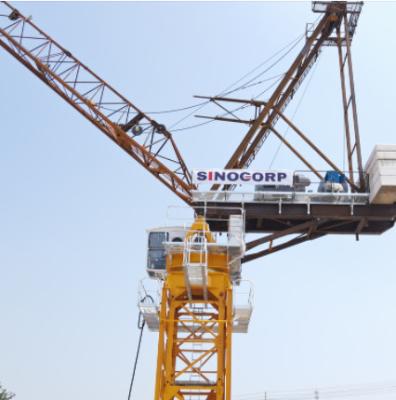 China QTD5020-8/10 Luffing Small Tower Crane Boom 8 10 Ton Mini Crane Lifting Mobile for sale