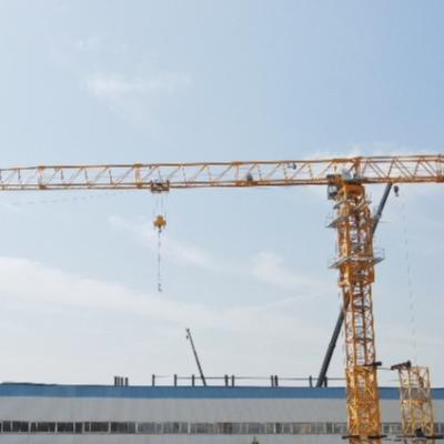 China Telescopic Flat Top Tower Crane For Limited Space 6t for sale