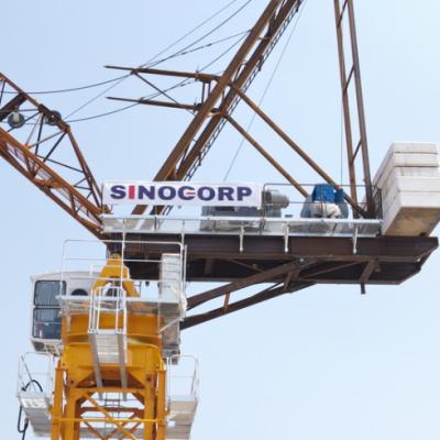 China Luffing Boom Tower Crane 6 Ton  Internal climbing Type for sale