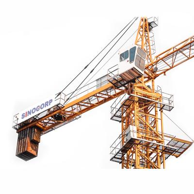 China QTZ6515-10 65m Boom 10t Hammerhead Tower Crane 10 Tonne à venda